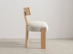 Alba Dining Chair - Sand / Oak