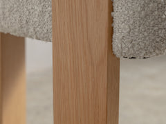 Alba Dining Chair - Sand / Oak