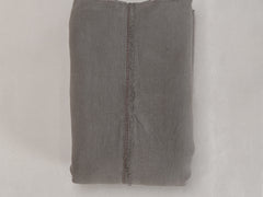 Embroidered Linen Bedspread, Cocoa