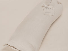 Embroidered Linen Bedspread, Ecru