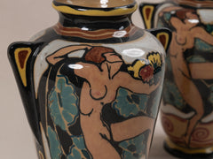 1920s Roman Ceramic Vase