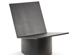 Valerie Lounge Chair - Ebony, with cushion