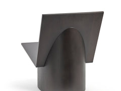 Valerie Lounge Chair - Ebony, with cushion