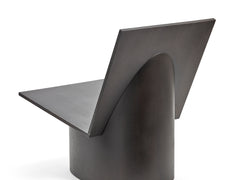 Valerie Lounge Chair - Ebony, with cushion