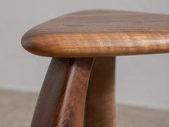 Arc De Stool 37 - Walnut