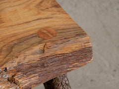 Italian Wooden Stool 02