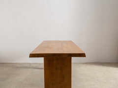 1950s French Oak Dining Table