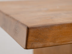1950s French Oak Dining Table