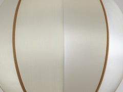Round Pendant - Offwhite / Amber