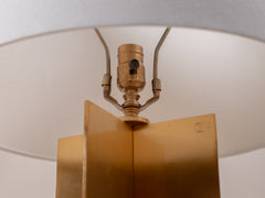 Cruciform Brass Lamp