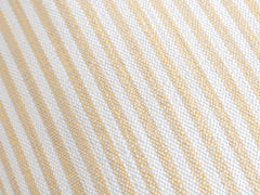 Soleil Stool with Back - Ivory with Sunfish Stripe