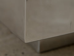 Stainless Steel Coffee Table, Mirrored