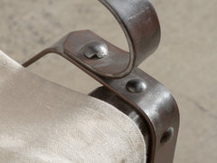 1930s Metal Sling Back Chair by Salvatore Bevelaqua