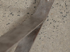 1930s Metal Sling Back Chair by Salvatore Bevelaqua