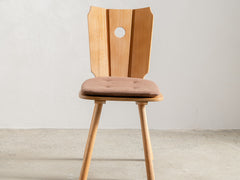 1960s Decorative Brutalist Dining Chairs