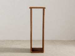 1930s Artisan Hide-Covered Timber Column 01