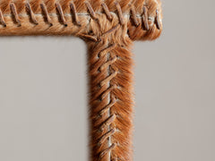 1930s Artisan Hide-Covered Timber Column 01