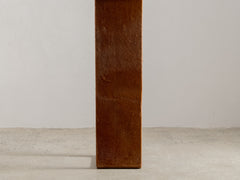 1930s Artisan Hide-Covered Timber Column 02