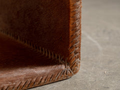 1930s Artisan Hide-Covered Timber Column 02
