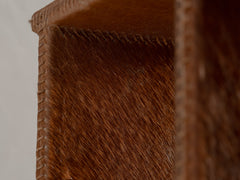 1930s Artisan Hide-Covered Timber Column 02