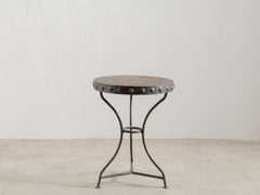 1950s Iron Side Table