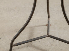 1950s Iron Side Table
