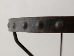 1950s Iron Side Table