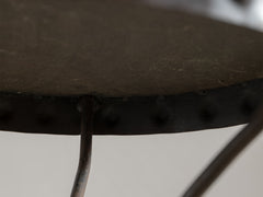 1950s Iron Side Table
