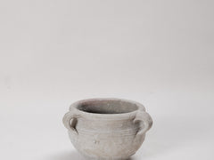 Vintage White Ceramic Pot