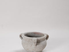 Vintage White Ceramic Pot