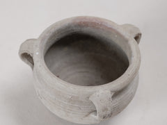 Vintage White Ceramic Pot