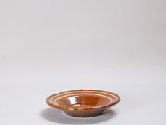 Vintage Glazed Terracotta Plate