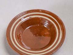 Vintage Glazed Terracotta Plate
