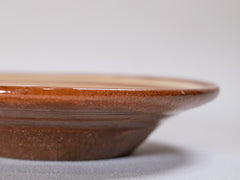 Vintage Glazed Terracotta Plate