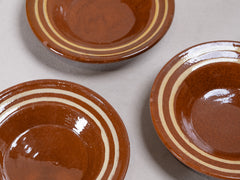 Vintage Glazed Terracotta Plate