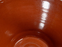Vintage Glazed Terracotta Bowl