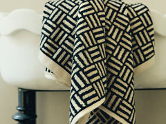 Torrens Hand Towel in Sand & Noir