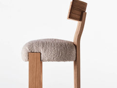 Alba Dining Chair - Sand / Oak