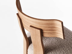 Alba Dining Chair - Sand / Oak
