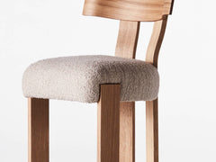 Alba Dining Chair - Sand / Oak