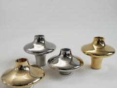 Doublet Candleholder Small - Titanium