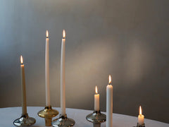 Doublet Candleholder Small - Titanium