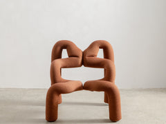 1990s Terje Ekstrom Chair in Russet