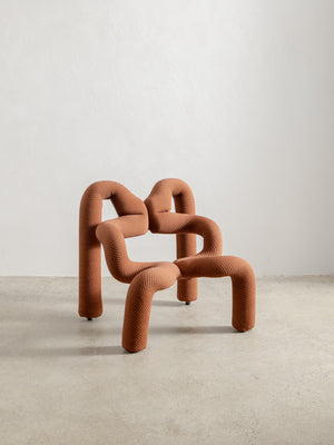 1990s Terje Ekstrom Chair in Russet