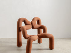 1990s Terje Ekstrom Chair in Russet