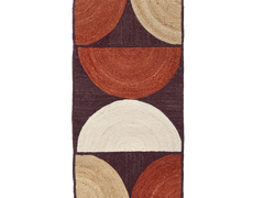 Rocky Jute Runner - Terracotta