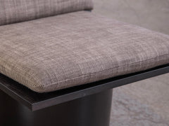 Valerie Lounge Chair - Ebony, with cushion