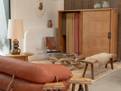 Italian Wooden Stool 02