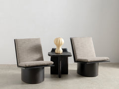 Valerie Lounge Chair - Ebony, with cushion