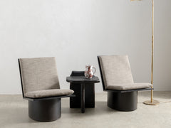 Valerie Lounge Chair - Ebony, with cushion